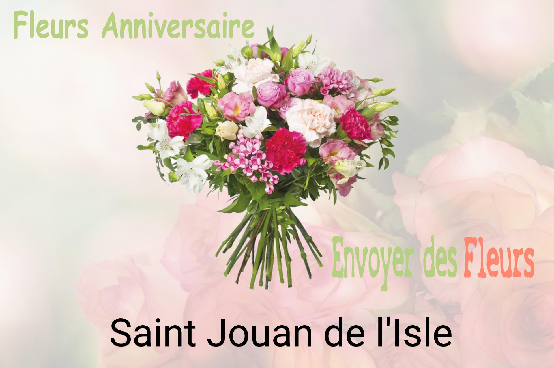 Bouquet de fleurs d’anniversaire livré à Saint-Jouan-de-l'Isle