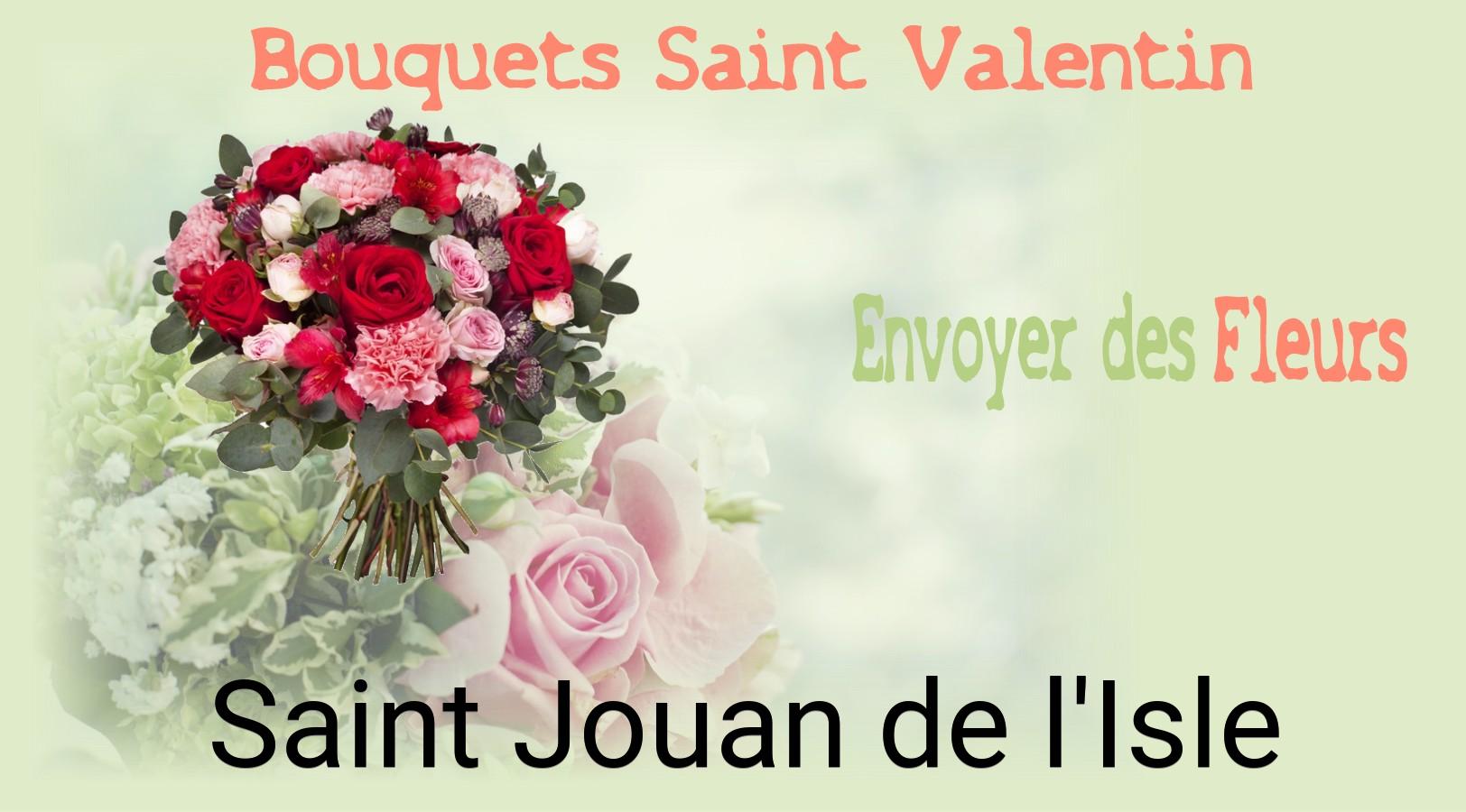 Roses de Saint-Valentin livrées à Saint-Jouan-de-l'Isle